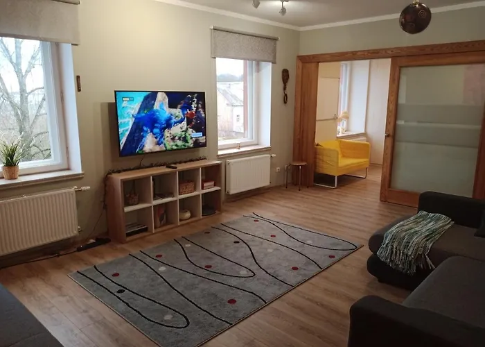 Family Or Group In Center Apartment